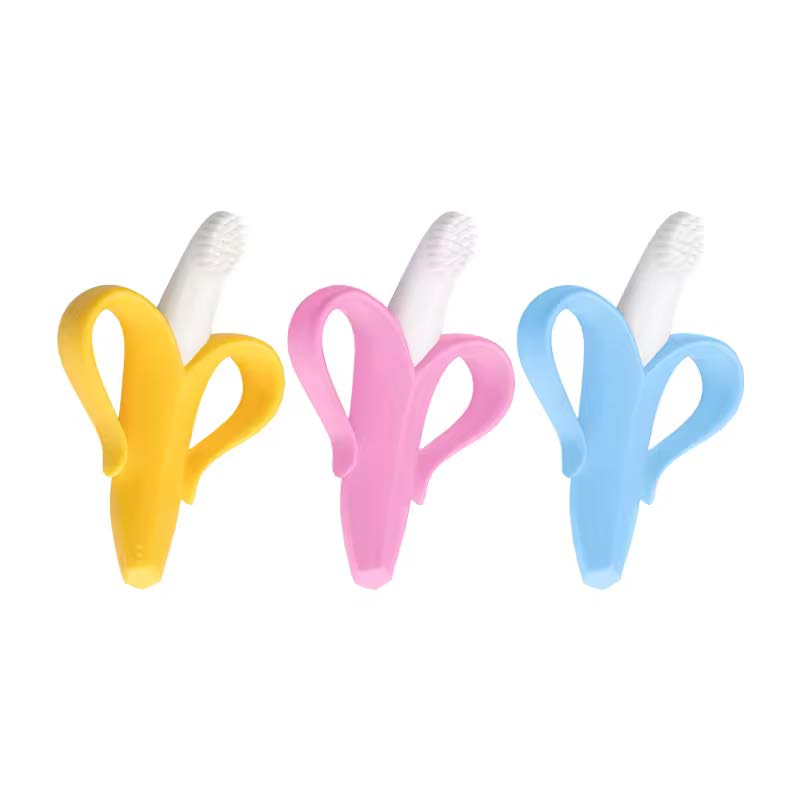 BABYDISE Baby Banana Teether Toothbrush